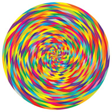 Soyut spiral, girdap ve dönme elementi. Volt, sarmal vektör