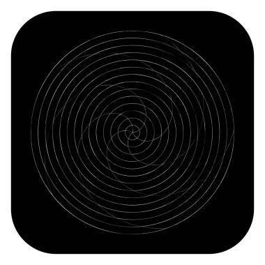 Soyut spiral, girdap ve dönme elementi. Volt, sarmal vektör