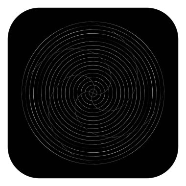 Soyut spiral, girdap ve dönme elementi. Volt, sarmal vektör