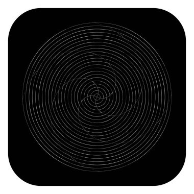 Soyut spiral, girdap ve dönme elementi. Volt, sarmal vektör