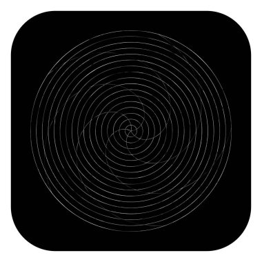 Soyut spiral, girdap ve dönme elementi. Volt, sarmal vektör