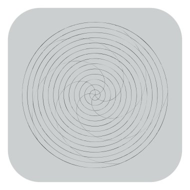Soyut spiral, girdap ve dönme elementi. Volt, sarmal vektör