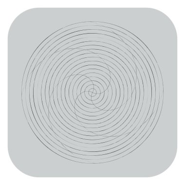 Soyut spiral, girdap ve dönme elementi. Volt, sarmal vektör