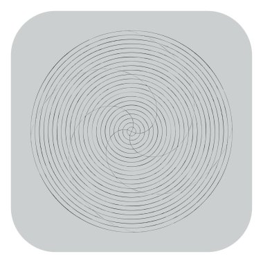 Soyut spiral, girdap ve dönme elementi. Volt, sarmal vektör