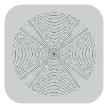 Soyut spiral, girdap ve dönme elementi. Volt, sarmal vektör