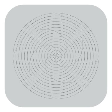 Soyut spiral, girdap ve dönme elementi. Volt, sarmal vektör