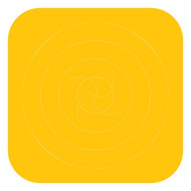 Soyut spiral, girdap ve dönme elementi. Volt, sarmal vektör