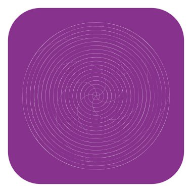 Soyut spiral, girdap ve dönme elementi. Volt, sarmal vektör