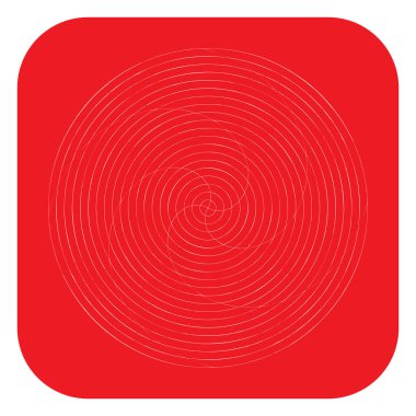 Soyut spiral, girdap ve dönme elementi. Volt, sarmal vektör