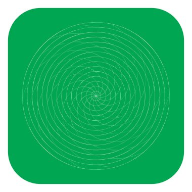 Soyut spiral, girdap ve dönme elementi. Volt, sarmal vektör