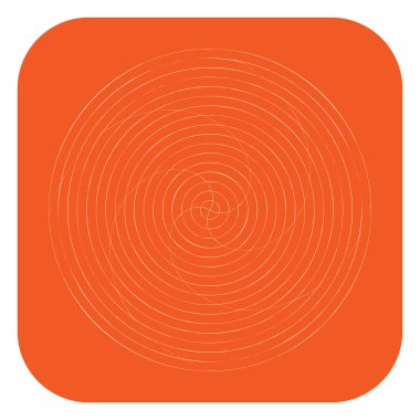 Soyut spiral, girdap ve dönme elementi. Volt, sarmal vektör