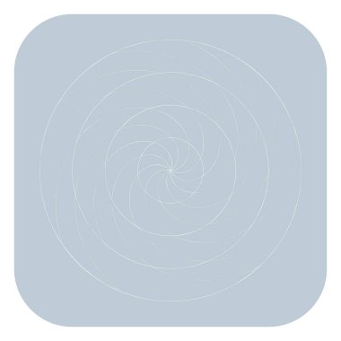 Soyut spiral, girdap ve dönme elementi. Volt, sarmal vektör