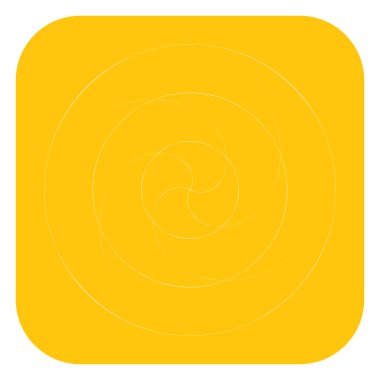 Soyut spiral, girdap ve dönme elementi. Volt, sarmal vektör