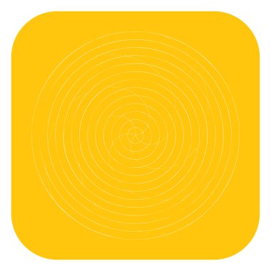 Abstract spiral, swirl and twirl element. Volute, helix vector
