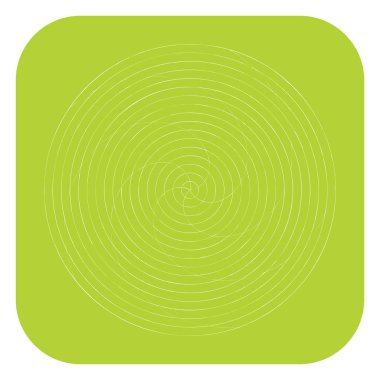 Soyut spiral, girdap ve dönme elementi. Volt, sarmal vektör