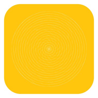 Abstract spiral, swirl and twirl element. Volute, helix vector