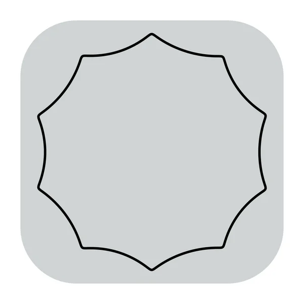 Abstract Geometric Icon Symbol Element Shape — Stockový vektor