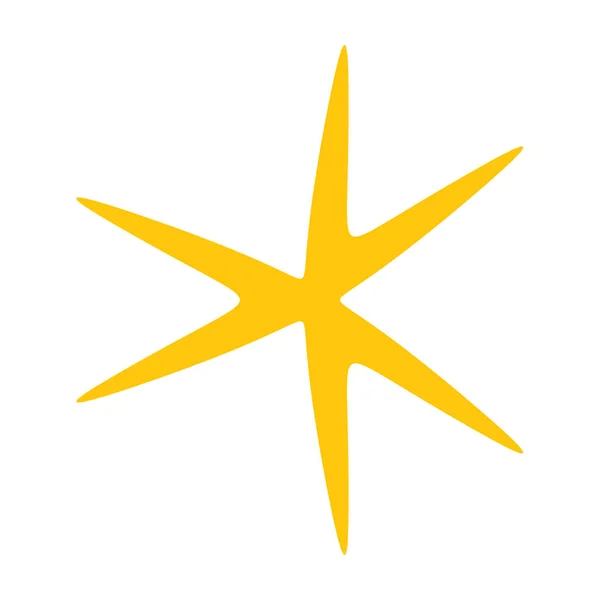 Abstrakcyjna Ikona Geometryczna Kształt Elementu Symbolu — Wektor stockowy