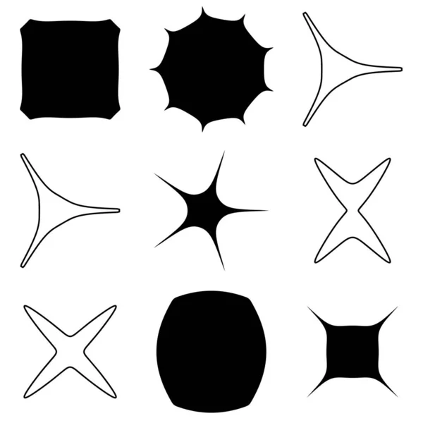 Abstract Geometric Icon Symbol Element Shape — Διανυσματικό Αρχείο