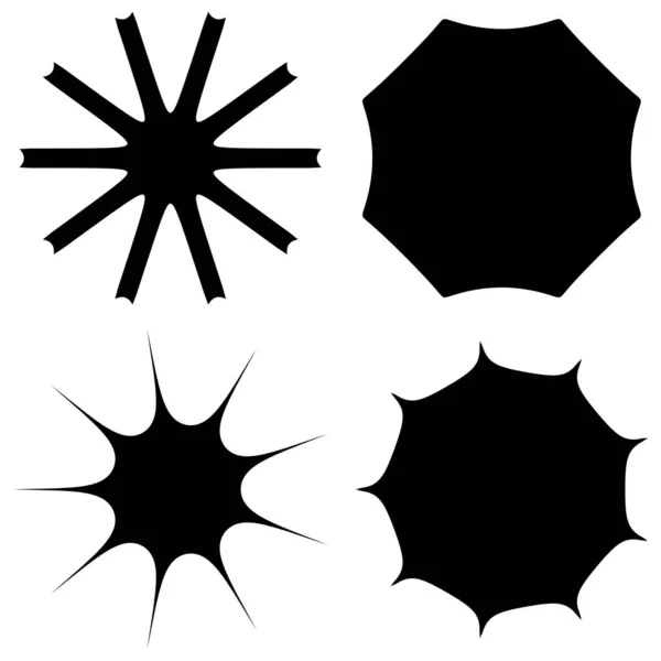 Abstraktes Geometrisches Symbol Form Der Symbolelemente — Stockvektor