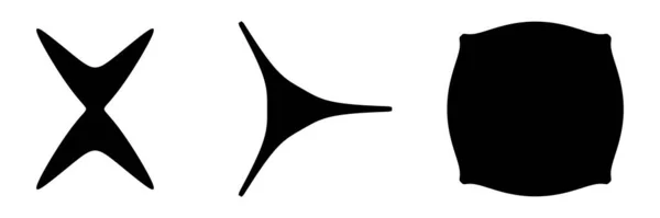 Abstract Geometric Icon Symbol Element Shape Stock Vector Illustration Clip — Vettoriale Stock