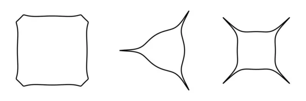 Abstract Geometric Icon Symbol Element Shape Stock Vector Illustration Clip — 图库矢量图片