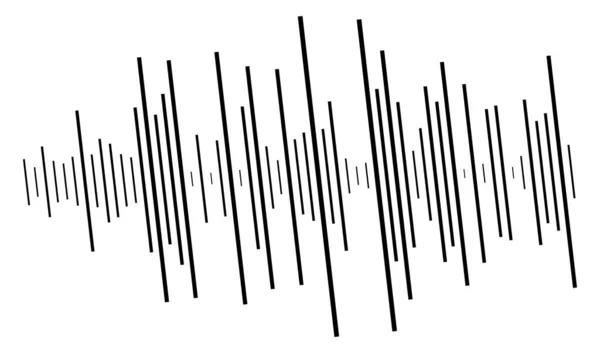 Random Lines Stripes Streak Element — Stock Vector