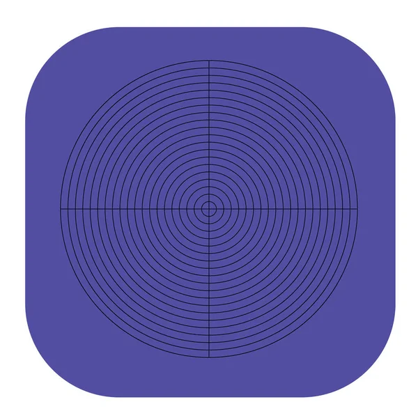 Kutup, dairesel ızgara, ağ. Pasta grafiği, grafik ögesi