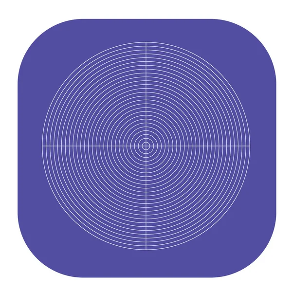 Kutup, dairesel ızgara, ağ. Pasta grafiği, grafik ögesi