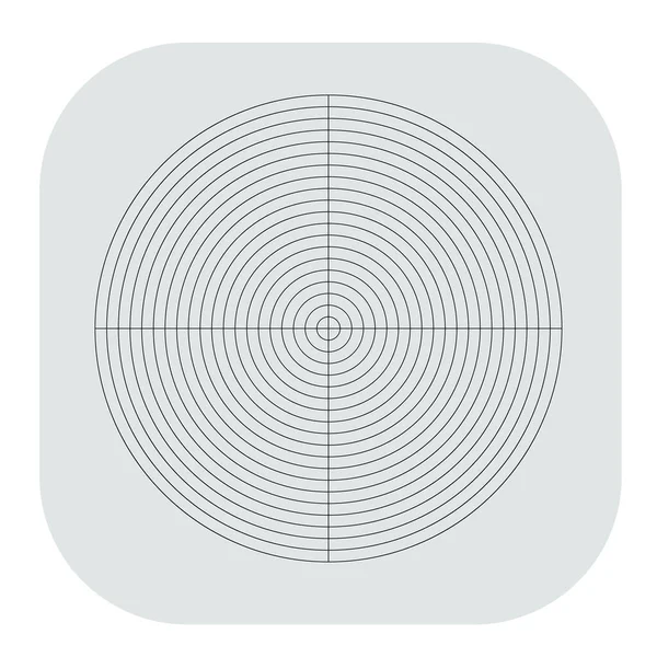 Kutup, dairesel ızgara, ağ. Pasta grafiği, grafik ögesi