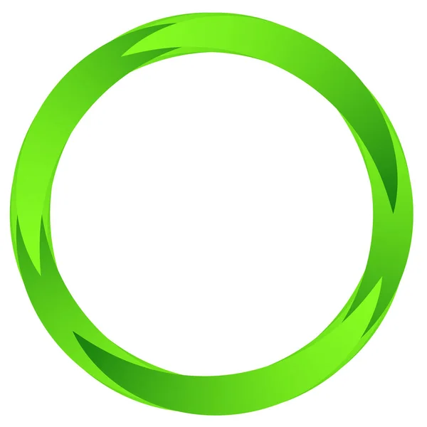 Kreisspirale Wirbel Und Wirbelelement — Stockvektor