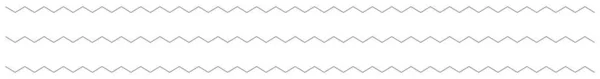 Wavy Zig Zag Lines Stripes Element Stock Vector Illustration Clip — Stockvector