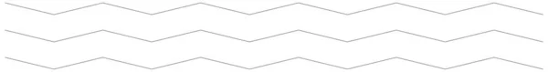 Wavy Zig Zag Lines Stripes Element Stock Vector Illustration Clip — Stock vektor
