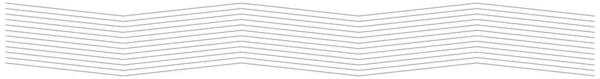 Wavy Zig Zag Lines Stripes Element Stock Vector Illustration Clip — Vetor de Stock