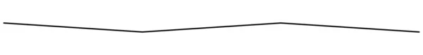 Wavy Zig Zag Lines Stripes Element Stock Vector Illustration Clip — Image vectorielle