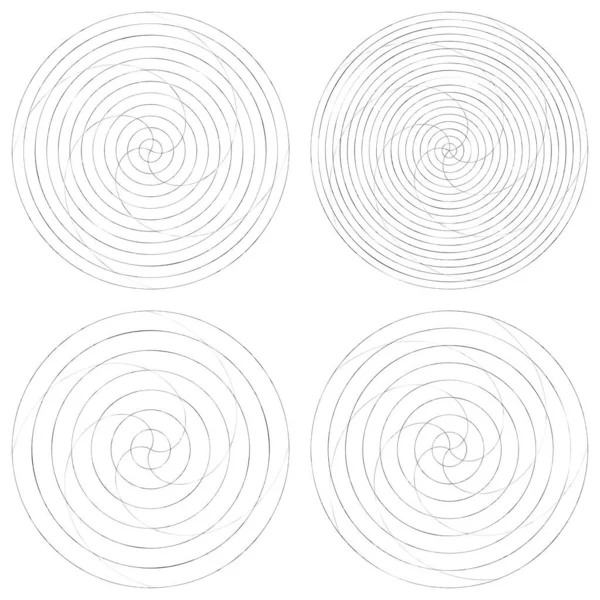 Soyut spiral, girdap ve dönme elementi. Volt, sarmal vektör