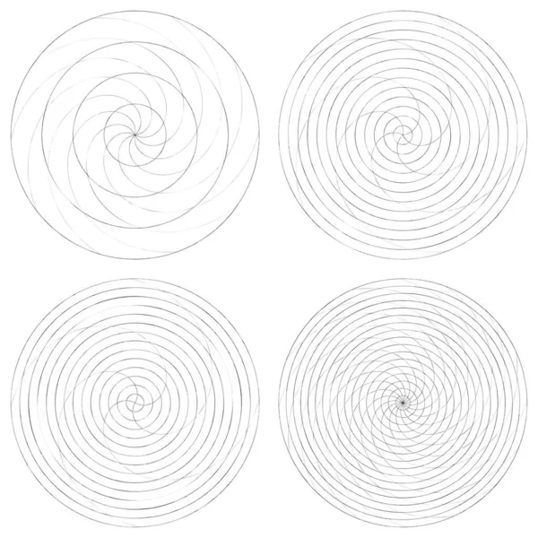 Soyut spiral, girdap ve dönme elementi. Volt, sarmal vektör