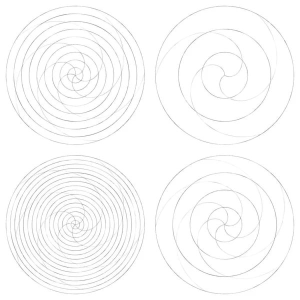 Soyut spiral, girdap ve dönme elementi. Volt, sarmal vektör
