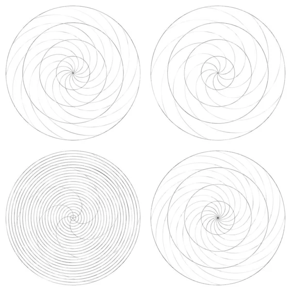 Soyut spiral, girdap ve dönme elementi. Volt, sarmal vektör