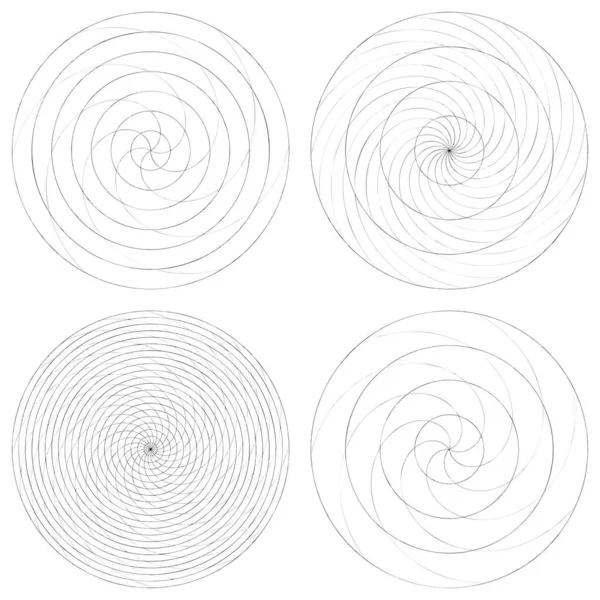 Soyut spiral, girdap ve dönme elementi. Volt, sarmal vektör