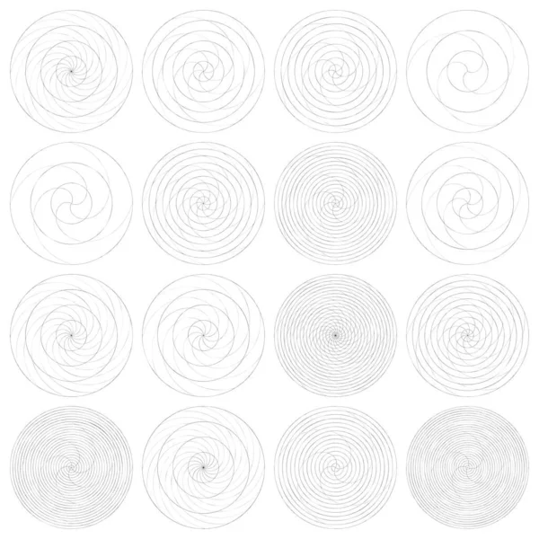 Soyut spiral, girdap ve dönme elementi. Volt, sarmal vektör