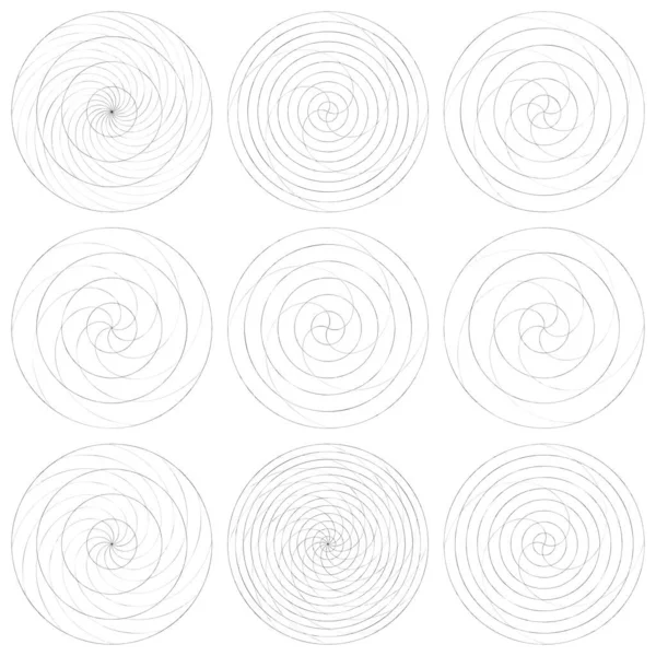 Soyut spiral, girdap ve dönme elementi. Volt, sarmal vektör