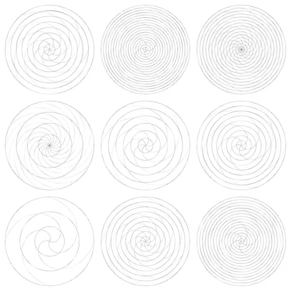 Soyut spiral, girdap ve dönme elementi. Volt, sarmal vektör