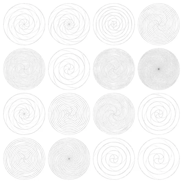 Soyut spiral, girdap ve dönme elementi. Volt, sarmal vektör