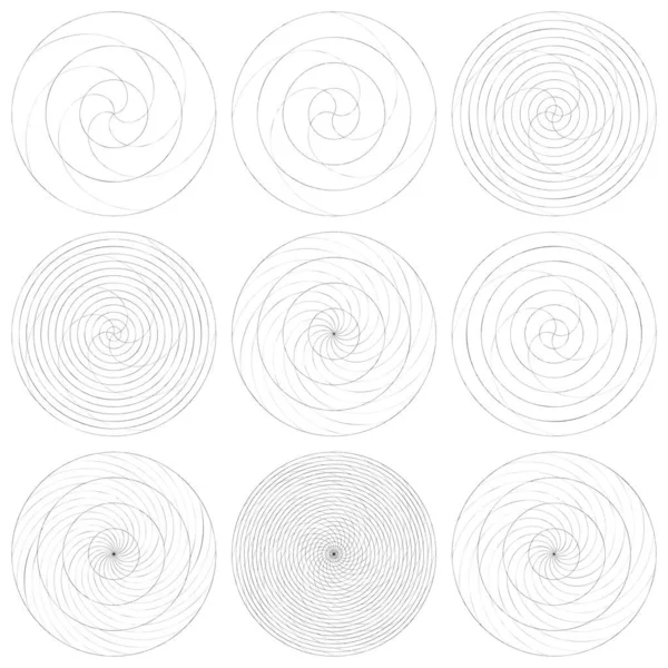 Soyut spiral, girdap ve dönme elementi. Volt, sarmal vektör
