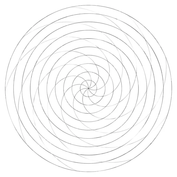 Soyut spiral, girdap ve dönme elementi. Volt, sarmal vektör