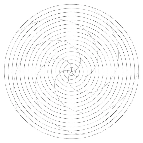 Soyut spiral, girdap ve dönme elementi. Volt, sarmal vektör