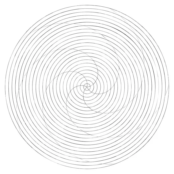 Soyut spiral, girdap ve dönme elementi. Volt, sarmal vektör