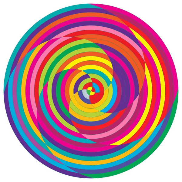 Soyut spiral, girdap ve dönme elementi. Volt, sarmal vektör