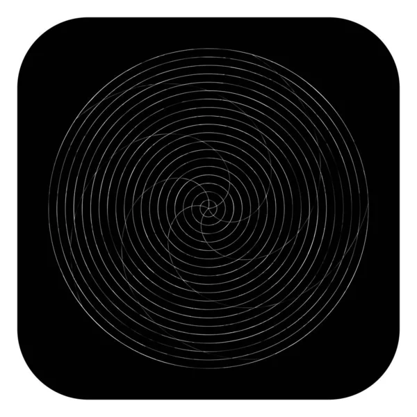 Soyut spiral, girdap ve dönme elementi. Volt, sarmal vektör